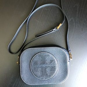 Authentic Tory Burch Perforated Logo Crossbody
